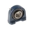 2-Bolt Pillow Block, Tapped Base, 84mm, Cast Iron